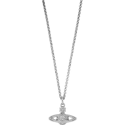 Pendentif Vivienne Westwood en relief Collier en laiton Collier pour femme Argent 6302008602P116P116 Box+Shopping Bag