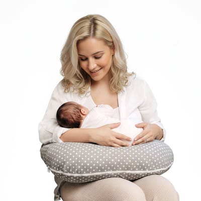 BabyUniverse - Voedingskussen - Klein Rog - Grijze Maczek