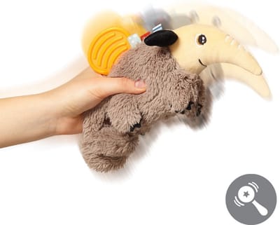 Baby Ono Beige Siliconen Speenkoord