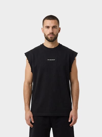 Sage sleeveless tee
