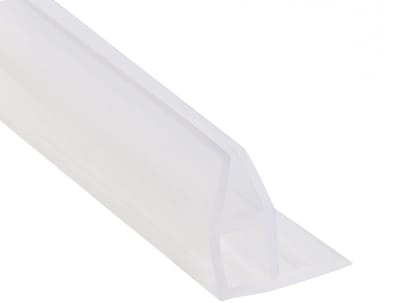 Dailygoods- Afdichtstrip - Douchedeurafdichting - 3000 mm lengte - Geschikt voor 6 mm glas - Siliconen - Eenvoudig te reinigen - Douchedeur