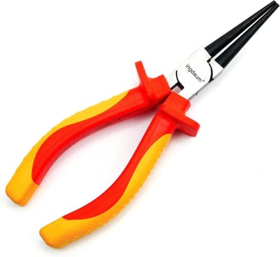 VDE ronde tang 6 inch, geïsoleerd tot 1000 V voor veilig knippen van draden en kabels