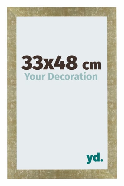 Your Decoration - Puzzellijst 33x48 cm - Goud Antiek - Puzzellijst 500-1000 stukjes - MDF Fotolijst - Mura