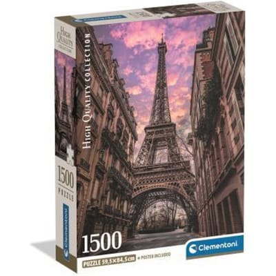 Clementoni Legpuzzel Paris Awakens - Puzzel 1500 Stukjes Parijs - High Quality Collection - Compact Box - Legpuzzels en Puzzels voor Volwassenen