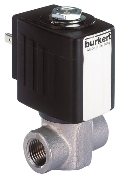 Magneetventiel G1/4'' NC RVS FKM 0-16bar/232psi 230VAC 6240 184755