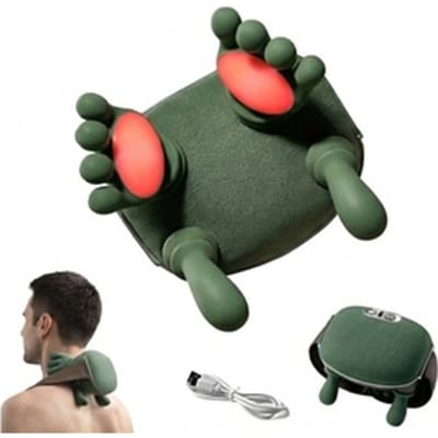 Herzberg HG-MSG30 shiatsu-massageapparaat met warmtefunctie