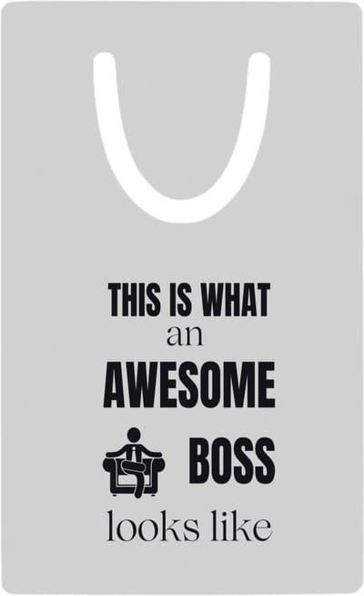 Hacebo® - this is what an awesome trainer looks like metalen boekenlegger - Trainer - cadeau trainer - cadeau - coach cadeau - bedankt voor alles Bladwijzer boekenleggers - 7.6 cm x 5cm