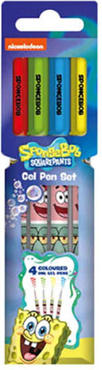 SpongeBob SquarePants - Gel Pens Set