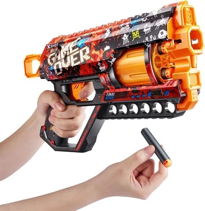 ZURU X-Shot Skins - Griefer Game over blaster