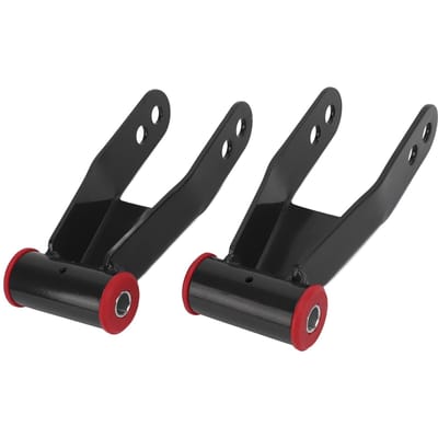 2in Achterverlaging Veerbeugel Kit 712120 Vervanging voor Chevy Silverado GMC Sierra 1500 2WD 4X4 black