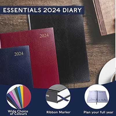 A5 Dagplanner 2024 - Dagboek voor Persoonlijk en Zakelijk Gebruik - Ideaal voor Academisch Gebruik
