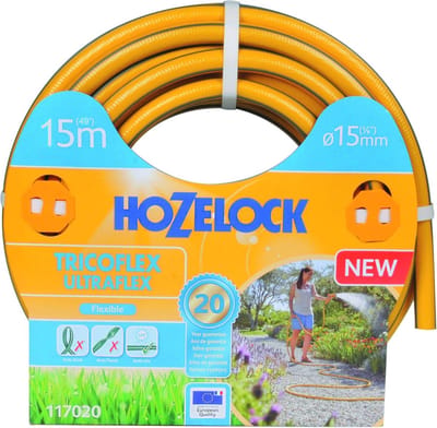 Flexibele Tuinslang Ø 15 mm - 15 M - Weerbestendig, Antiknik, UV-bestendig, Ideaal voor Tuinbewatering