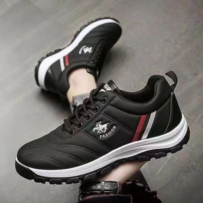 Slijtvaste hardloopschoenen met zachte zool anti-geur lente en herfst casual ademend anti-slip herenschoenen herenschoenen 40 gray