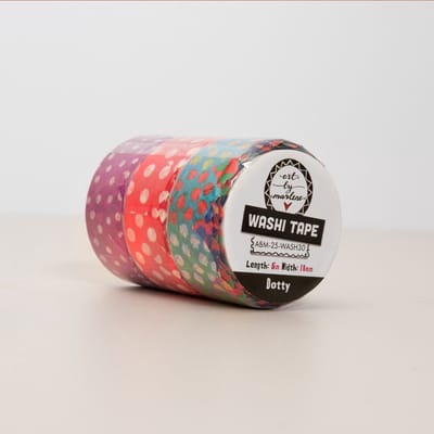 Washi tape Dotty - ABM 25 collection nr. 30