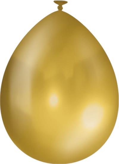 Metallic gouden ballonnen - 50 stuks - Premium latex ballonnen - Feestversiering - Feestballonnen voor ieder feest