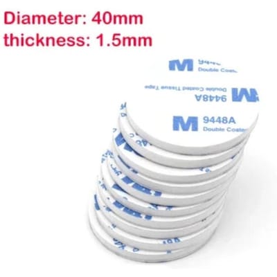 10/20 stuks Supersterke Dubbelzijdige Zelfklevende Schuimpads Extra Sterke Dubbelzijdige Zelfklevende Tape voor Thuis Kantooraccessoires 10Pcs white