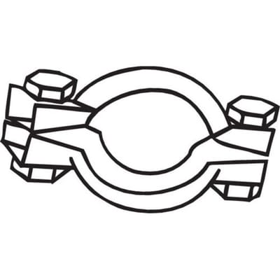 Klemstuk, uitlaatsysteem BOSAL 254-952