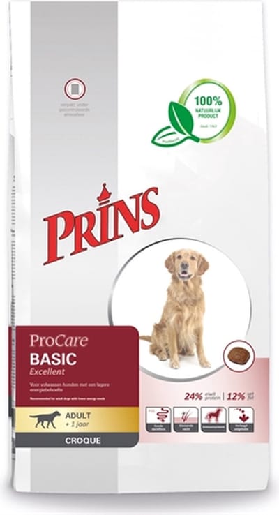 Prins procare croque basic excellent - 10 kg - 1 stuks