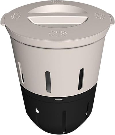 Compostbak Tuin - Bodemverbeteraar - Afval verwerken - Directe wortelvoeding - 125 liter - Zwart