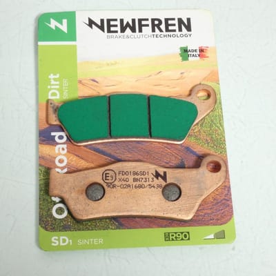 Plaquette de frein Newfren pour Moto KTM 525 MXC 2003 à 2005 FD0186SD Neuf