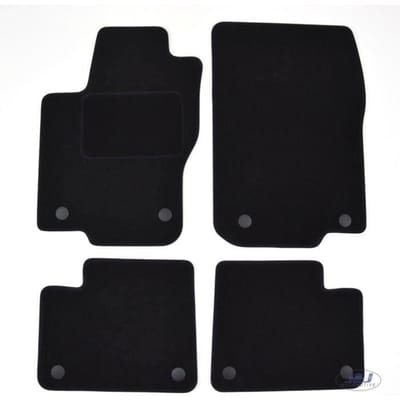 J&amp;J AUTOMOTIVE | Tapis De Sol Noir Velours Sur Mesure Pour Mercedes M Classe W166 2011-2015