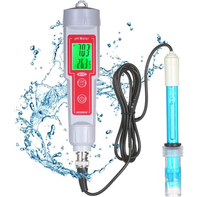 Ph-mètre Portable de haute précision, Type stylo, jauge de Test de pH 2 en 1, compteur de pH et de température LCD numérique pH-618L