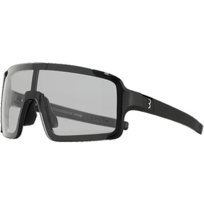 BBB Cycling Chester Narrow PH - Fietsbril Meekleurende Glazen - 100% UV Bescherming - Wielren Bril Heren en Dames - Smalle Pasvorm - Fotochromatische Sportbril - Zwart - BSG-73PH
