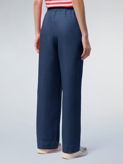 North Sails Broek Linnen met wijde pijpen