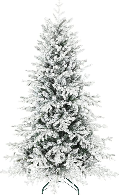 kerstboom - Kunstkerstboom - Realistisch uiterlijk - Vlamvertragend - Stabiele metalen voet - 180 cm - Groen