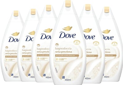 Dove Douchegel – Nourishing Silk - 6x450 ml - Voordeelverpakking