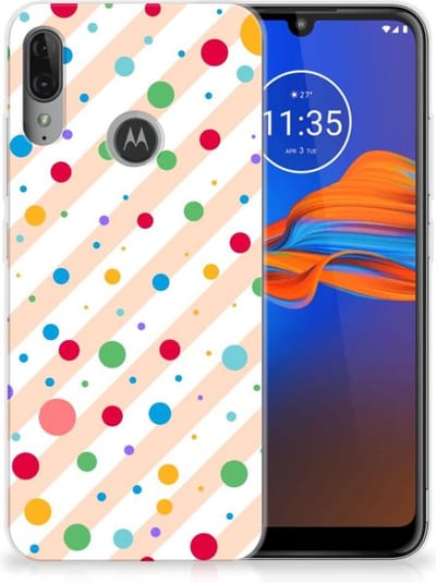 Motorola Moto E6 Plus TPU bumper Dots