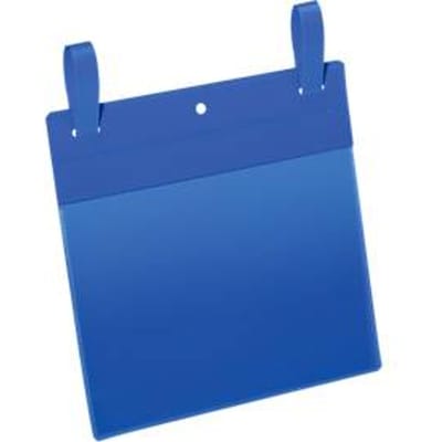 Documententassen met ophanglus, B 210 x H 148 mm (A5 liggend), 50 st., blauw