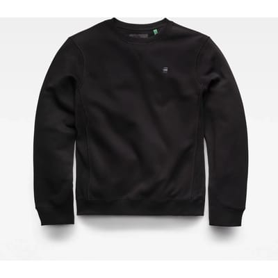 G-STAR Premium core r sw l\s Heren Trui - dk black