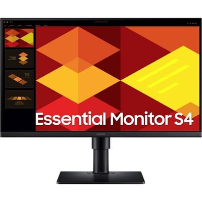 Samsung Essential Monitor S3 LS27D304GAUxen LED-monitor Energielabel D (A - G) 68.6 cm (27 inch) 1920 x 1080 Pixel 16:9 5 ms HDMI, VGA IPS LED