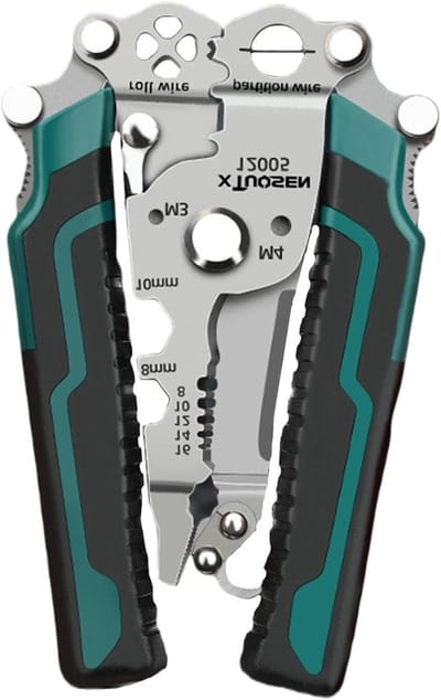 Elektrisch Gereedschap - Kabeltang Stripper - Circuit Installatie - Ergonomisch Ontwerp - 223 cm Lengte - Grijs