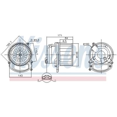 Interieurblazer NISSENS 87635