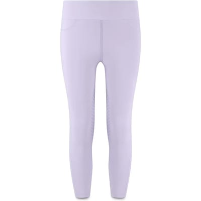 Kentucky Horsewear - Miami kids girl riding leggings knee grip light purple size 160