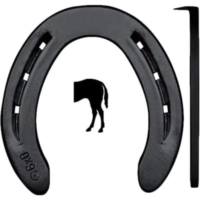 Fer à cheval achter met 1 pinçon Kerckhaert SPO