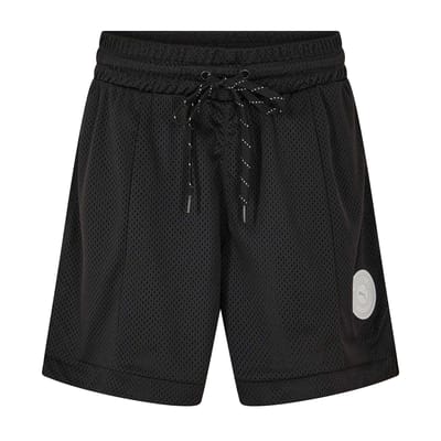 Puma Dames/Dames Jersey Sweat Shorts (Poema Zwart)