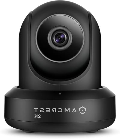 Beveiligingscamera Binnen - IP Camera - Woningbewaking Thuis - Dubbel Band WiFi - 3MP UltraHD - Zwart