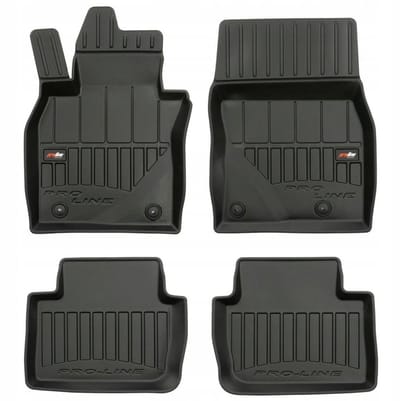 FROGUM – 3D Rubber Vloermatten voor MAZDA 3 IV (2019-) – Set van 4 matten – TPE – Hoge rand 6 cm