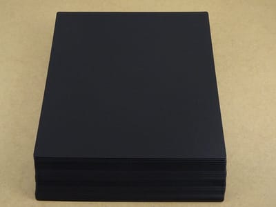 10 Stuks LP tussenschotten zwart (TOP KWALITEIT!), sorteer jou vinyl platen collectie op alfabet, naam, genre,.. - Dividers, klasseren, sorteren, scheidingsschotten, platenhoezen, opbergen, LP hoezen