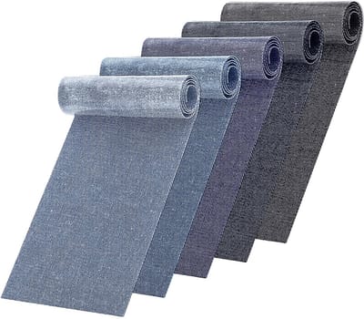 Strijkbare Patches voor Kledingreparatie - 5 Rollen Stof voor Jeans, T-shirts en Tassen