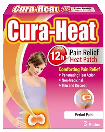 Warmte-packs voor pijnverlichting en menstruatiekrampen - 4 stuks