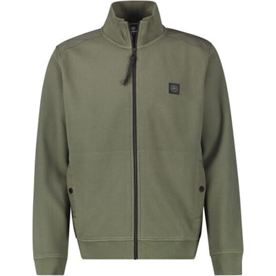 Lerros - Sweatvest - Heren - XXL - 661 NORDIC OLIVE - Katoen - 2594522