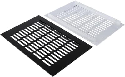 Ventilatierooster - Luchtgaten - Meubels Ventileren - Aluminium Legering - 200x300mm - Zwart