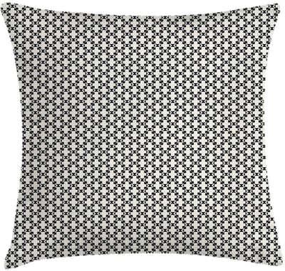 ABAKUHAUS Geometrische Kussenhoes – 60x60 cm – Dubbelzijdig bedrukt