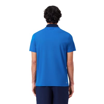 Lacoste Heren Novak Djokovic Tennis Poloshirt (Blauw)