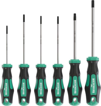 Torx Schroevendraaier Set 6 Delig met Magnetische ENSURE Tip
