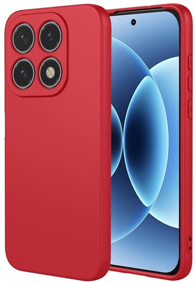 Coverup Hoesje - Geschikt voor Xiaomi 17 Hoesje - Coverup Colour TPU Back Cover - Rood